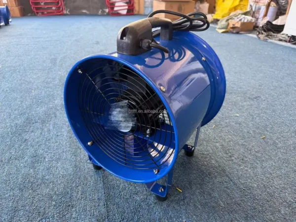 Duct Axial Fan, Portable, Aluminum, 12'', 300mm - view 3