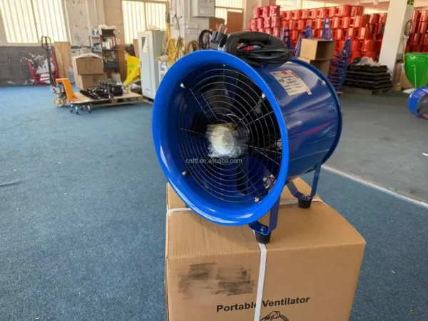 Duct Axial Fan, Portable, Aluminum, 12'', 300mm - view 4