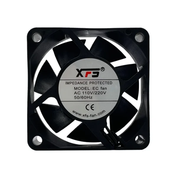 Duct Axial Fan, RPM, 110V/220V, Plastic, XFS