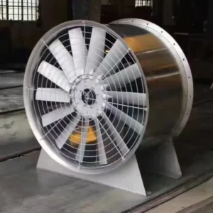 Duct Axial Fan, T30, 8A, 18 in, Stainless Steel