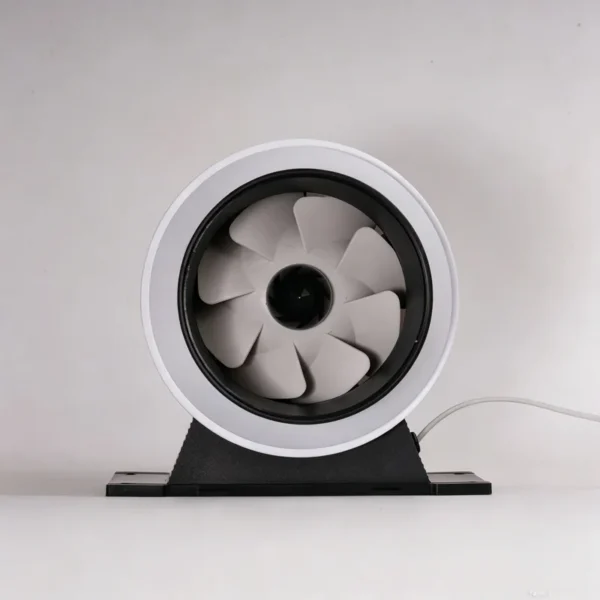 Duct Axial Fan, Wall, Ceiling, PVC, HVAC - view 4
