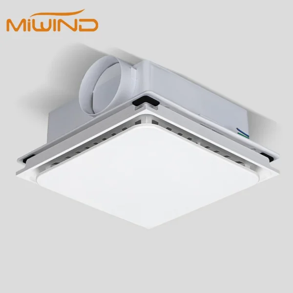 Duct Axial Fan, Wall, Plastic