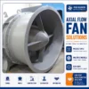 Duct Axial Jet Fan, Steel, 380v ±15%, Electric
