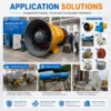 Duct Axial Jet Fan, Steel, 380v ±15%, Electric - view 3