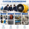 Duct Axial Jet Fan, Steel, 380v ±15%, Electric - view 5