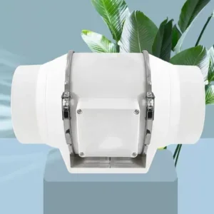 Duct Booster Exhaust Fan, Inline, 120 V, Cast Iron