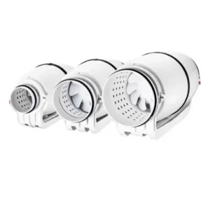 Duct Booster Exhaust Fan, Inline, 220, 310