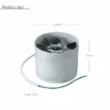 Duct Booster Vent Fan, 220V, 20W, Inline - view 5