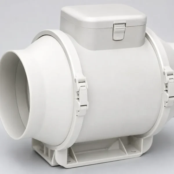 Duct Booster Ventilation Fan, 220V - view 2