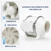 Duct Booster Ventilation Fan, 220V - view 5