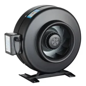 Duct Exhaust Booster Fan, Aluminium, Inline, Centrifugal