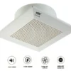 Duct Exhaust Fan, 110V-240V, 500CFM