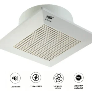 Duct Exhaust Fan, 110V-240V, 500CFM