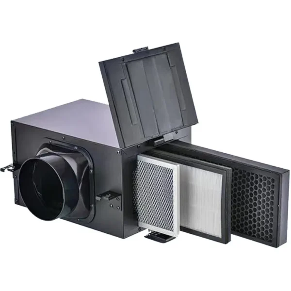 Duct Exhaust Fan, 220V, Stainless, Steel - view 2