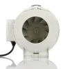 Duct Exhaust Ventilation Fan, 220, Plastic, Ceiling