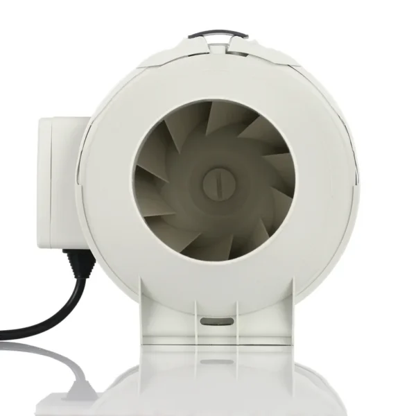 Duct Exhaust Ventilation Fan, 220, Plastic, Ceiling