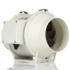Duct Exhaust Ventilation Fan, 220, Plastic, Ceiling - view 2