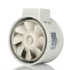 Duct Exhaust Ventilation Fan, 220, Plastic, Ceiling - view 4