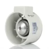Duct Exhaust Ventilation Fan, 220, Plastic, Ceiling - view 5