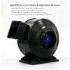 Duct Fan, 100mm, 220V, Plastic, Centrifugal - view 2