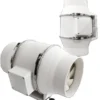 Duct Fan, 100mm, Plastic, Inline
