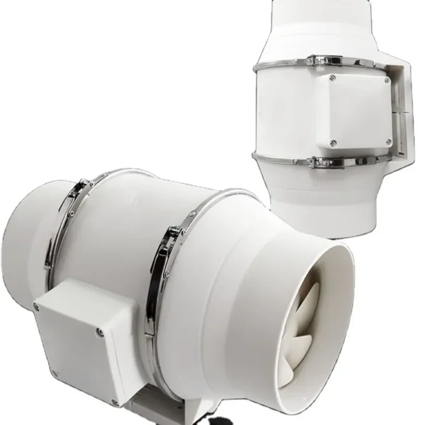 Duct Fan, 100mm, Plastic, Inline
