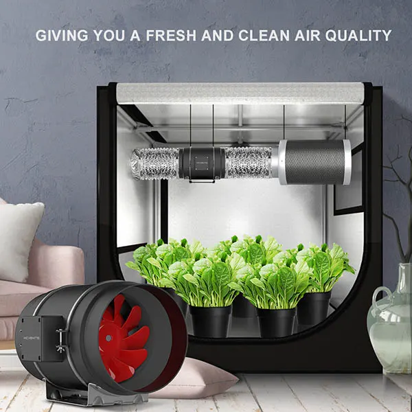 Duct Fan, 110 V, Plastic - view 4