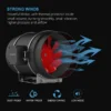 Duct Fan, 110 V, Plastic - view 5