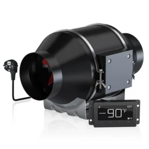 Duct Fan, 212, CFM, 220~240v, 35W, Plastic, 2900RPM, 98mm
