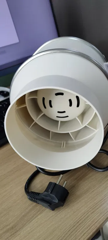 Duct Fan, 220V, 100-150-200-250-300mm, ABS - view 4