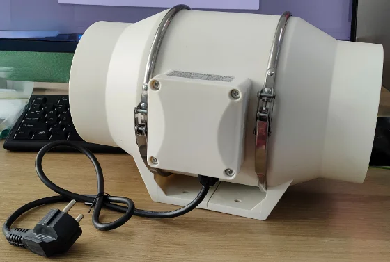 Duct Fan, 220V, 100-150-200-250-300mm, ABS - view 5