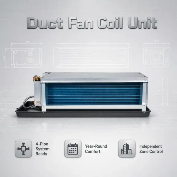 Duct Fan, 220V 50Hz, 340~2380m3