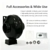 Duct Fan, 220V, Centrifugal, Plastic - view 5