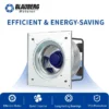 Duct Fan, 310mm, Centrifugal, IP55, 24V/48V - view 2