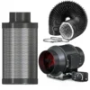 Duct Fan, 350, CFM, 0-100%, Aluminum