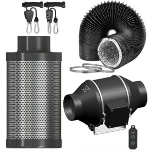 Duct Fan, 4-Inch, 214, CFM, 0-10