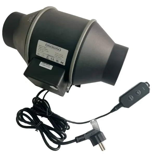 Duct Fan, 4-Inch, 214, CFM, 0-10 - view 2