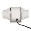 Duct Fan, 5in, Plastic, HVAC