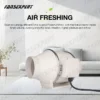 Duct Fan, 5in, Plastic, HVAC - view 4