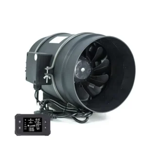 Duct Fan, 8-inch, 110-240V, Electric