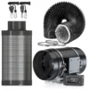 Duct Fan, 830, CFM, Aluminum