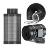 Duct Fan, 830, CFM, Aluminum