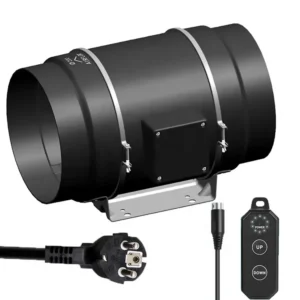 Duct Fan, 830CFM, Ducted, Wall