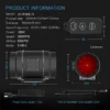 Duct Fan, 830CFM, Ducted, Wall - view 2
