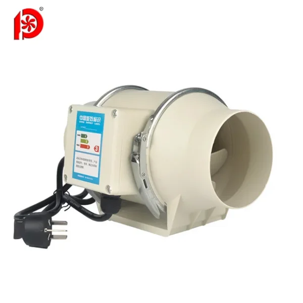 Duct Fan Boosters, 4-12, Plastic, Inline, Ducted - view 3
