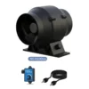Duct Fan Boosters, Plastic, Inline, HVAC, Waterproof - view 3