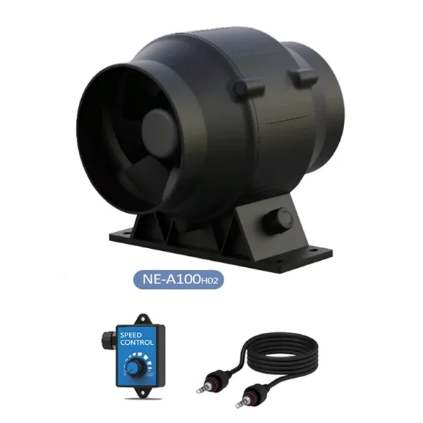 Duct Fan Boosters, Plastic, Inline, HVAC, Waterproof - view 3