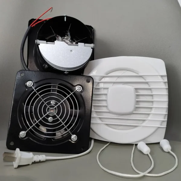 Duct Fan, Cast, Axial, 220-240V - view 4