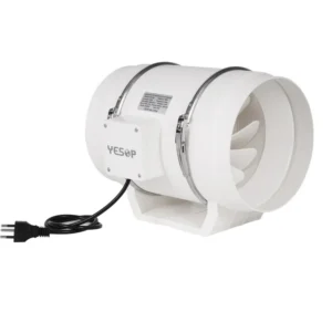 Duct Fan, Inline, A.C. Source