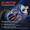 Duct Fan, Inline, Centrifugal - view 3